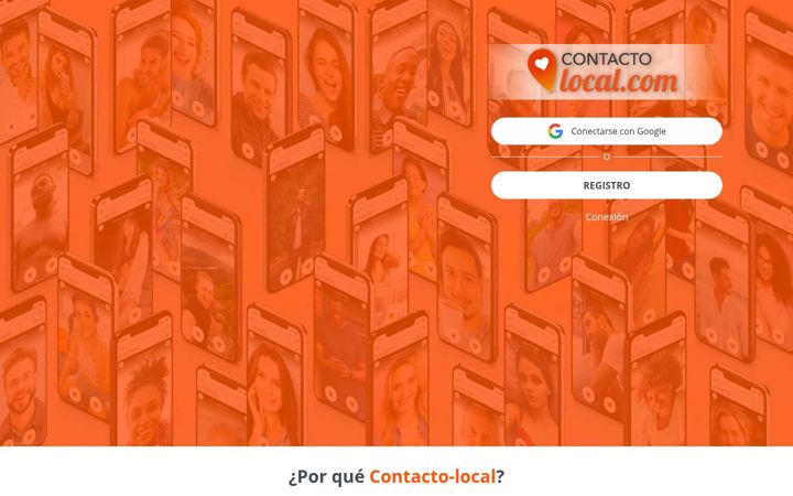 Screenshot of contacto-local.com