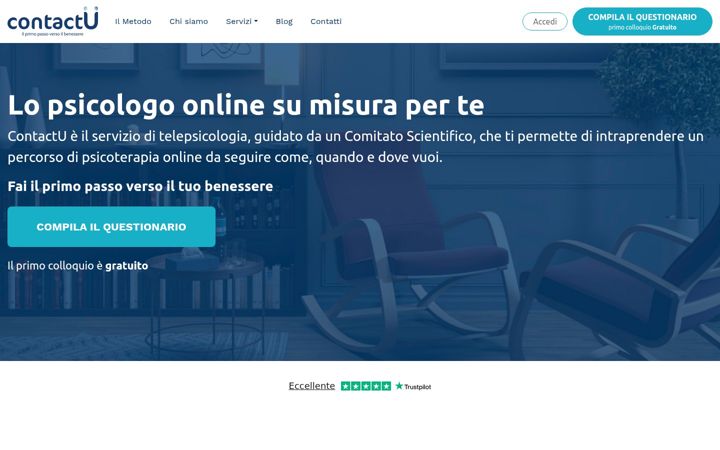 Snímek obrazovky contactu.it