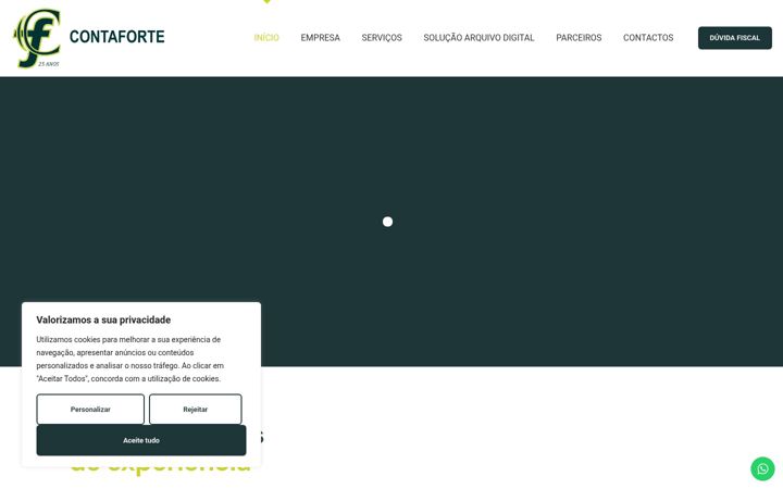 Screenshot of contaforte.com