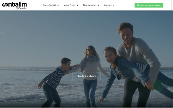 Screenshot of contalim-patrimoine.fr