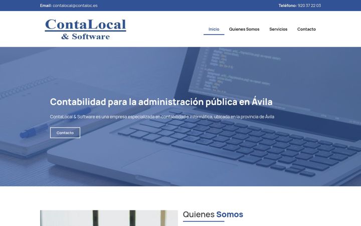 Screenshot of contaloc.es