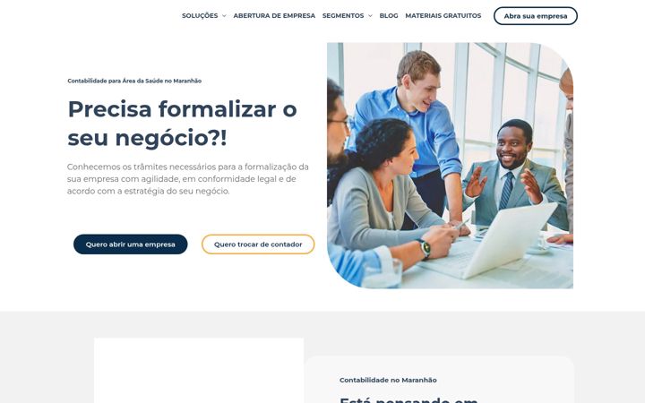Screenshot van contalucro.com.br