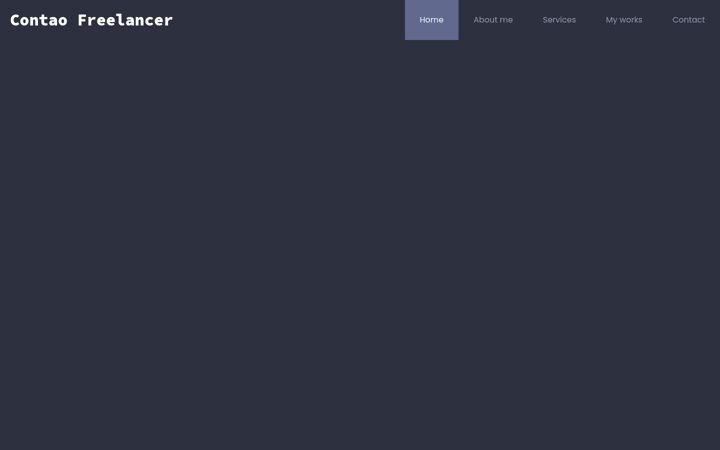 Screenshot of contao-freelancer.ch