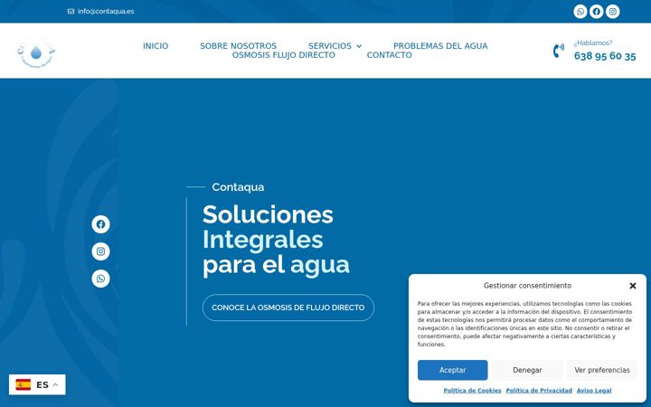 Screenshot of contaqua.es