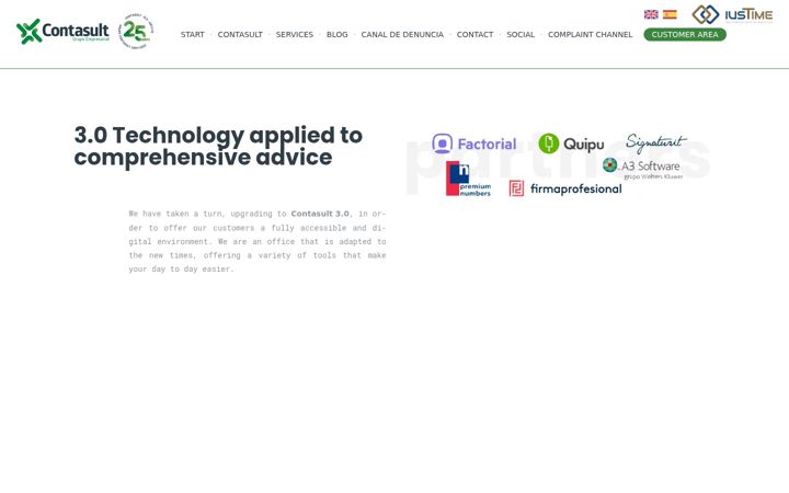 Screenshot of contasult.com