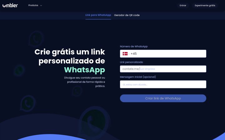 Screenshot of contate.me