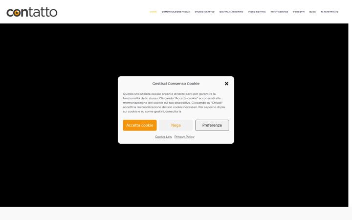 Screenshot of contattodesign.it