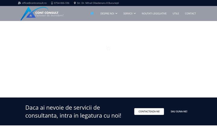 Screenshot of contconsult.ro