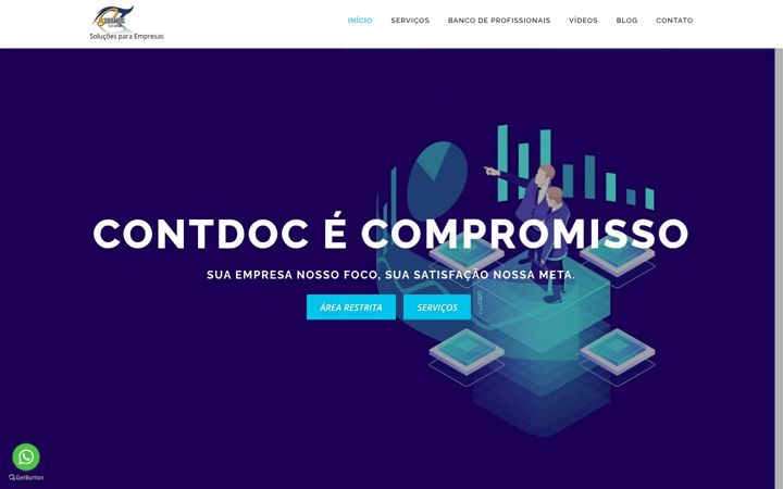 Screenshot of contdoc.com.br
