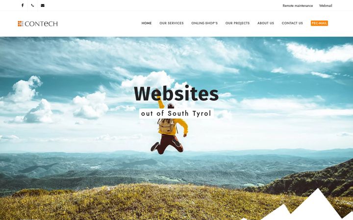Screenshot of contech.it