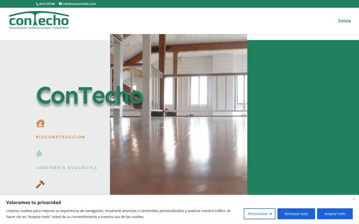 Screenshot of contechobio.com