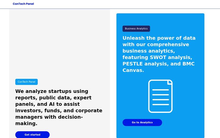 Screenshot of contechpanel.com