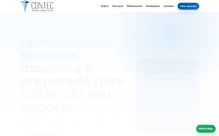 Screenshot of contecmaua.com.br
