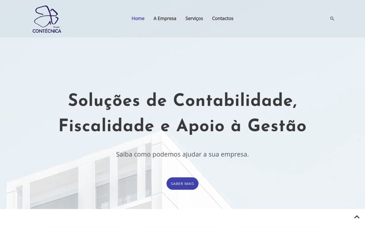 Screenshot of contecnicasul.pt