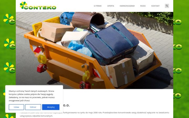 Screenshot of conteko.pl