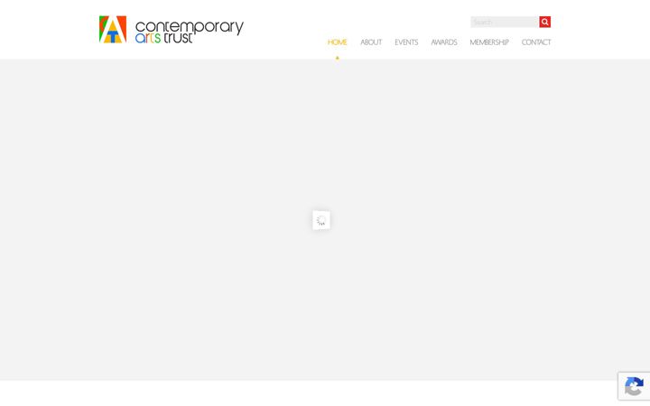 Screenshot of contemporaryartstrust.org