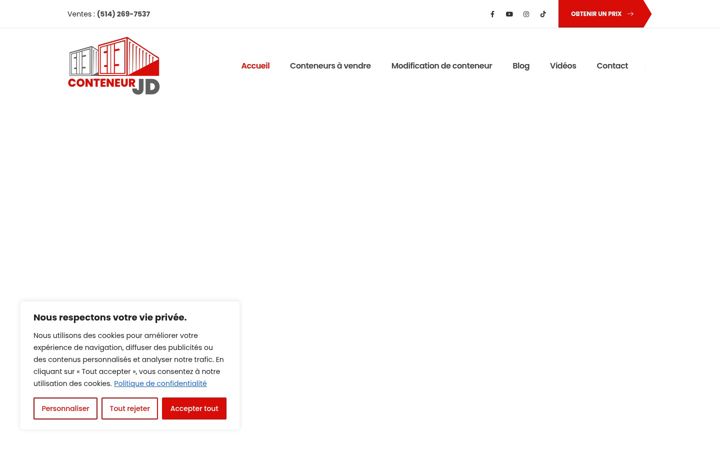 Screenshot of conteneurjd.com