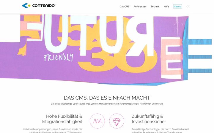 Screenshot of contenido.org