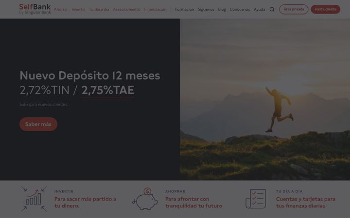 Screenshot of contenidos-selfbank.es