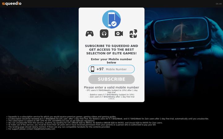 Screenshot of content-mobi.com
