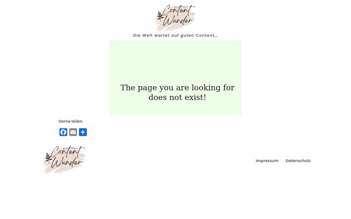 Screenshot of content-wunder.com