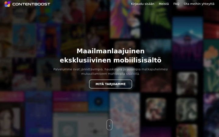 Screenshot of contentboost-fun.com