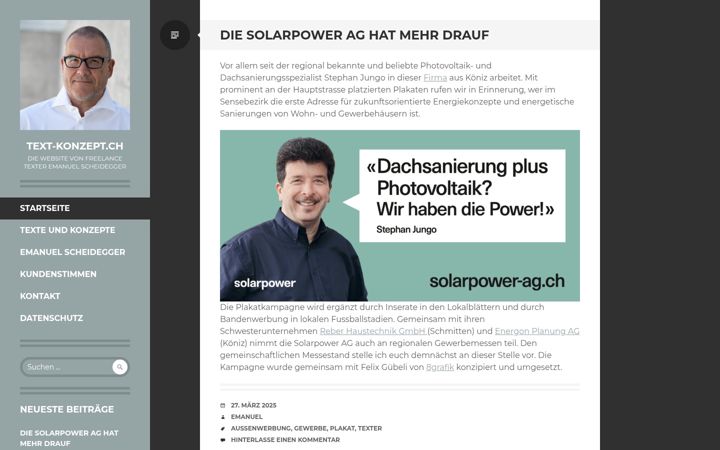 Screenshot of contentman.ch