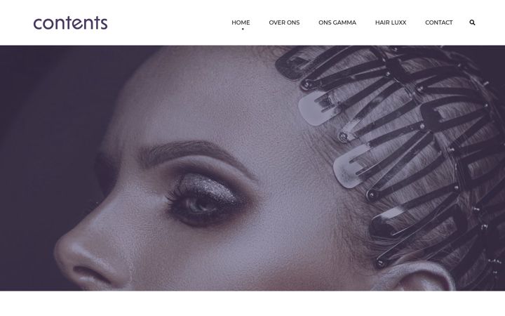 Screenshot of contents.be