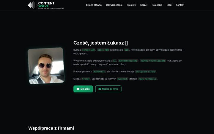 Screenshot of contentwave.pl