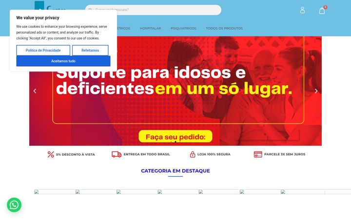 Snimka zaslona za conterquedas.com.br