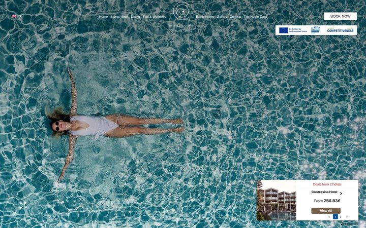 Screenshot di contessinacollection.com