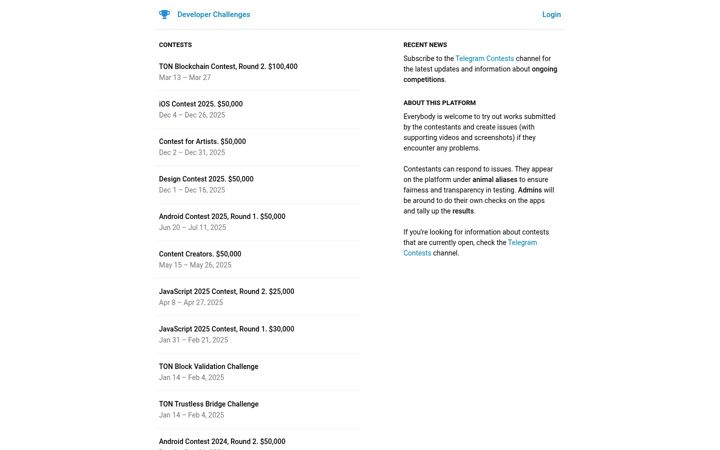 Screenshot stránky contest.com
