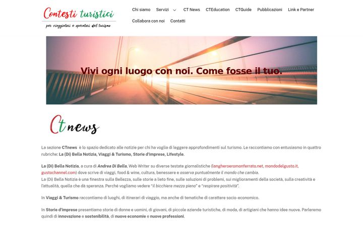 Screenshot of contestituristici.it