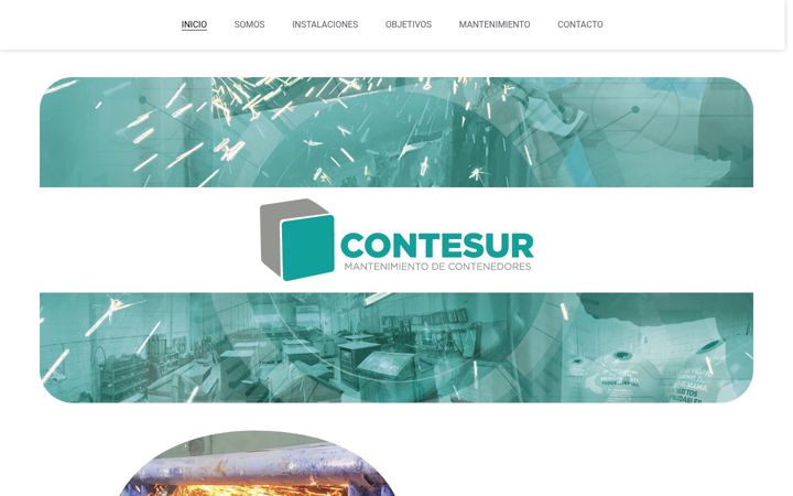 Screenshot of contesur.es
