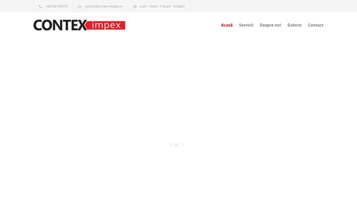 Posnetek zaslona contex-impex.ro