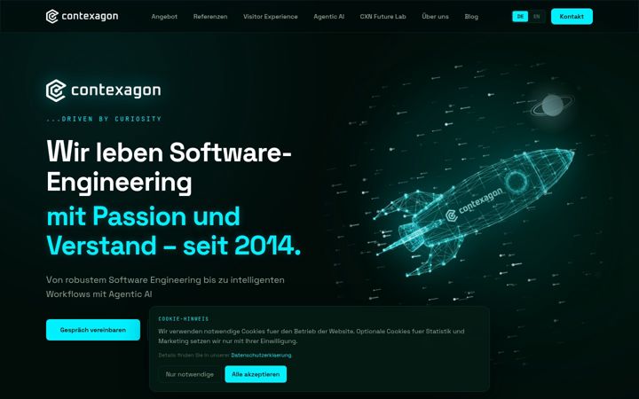 Screenshot of contexagon.com
