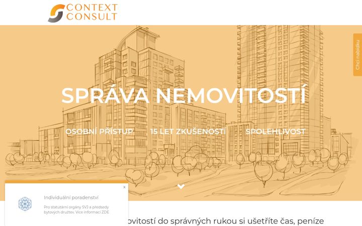 Screenshot of contextconsult.cz