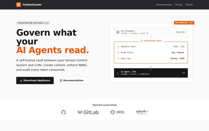 Screenshot of contextloom.net