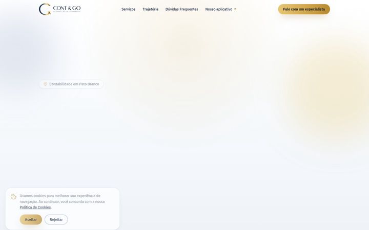 Screenshot of contgocontabilidade.com