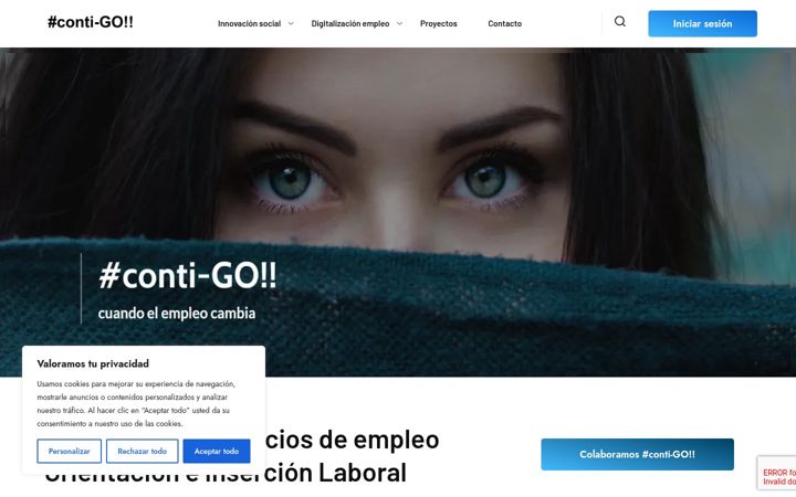 Screenshot of conti-go.com