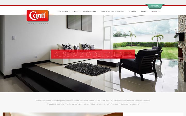 Screenshot of conti-immobiliare.com