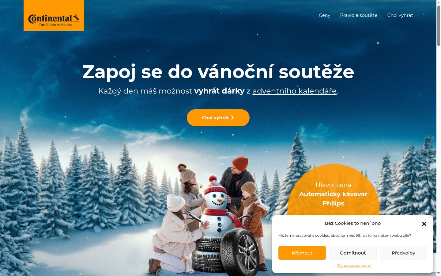 Screenshot tal-banner tal-kunsens muri qabel kwalunkwe interazzjoni