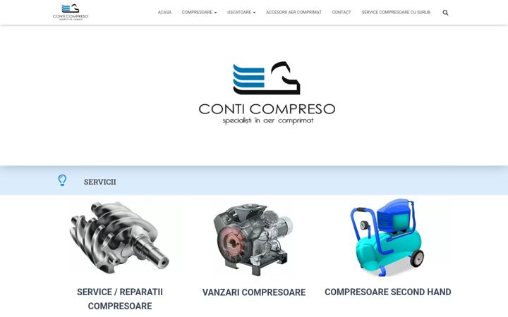 Screenshot of conticompreso.ro