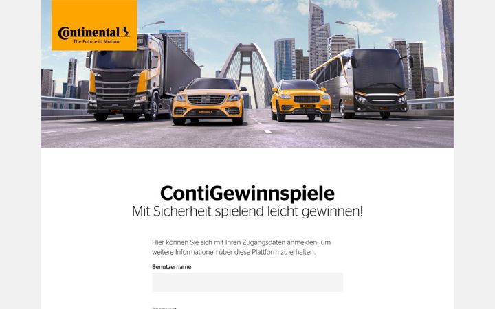 Screenshot of contigewinnspiele.de