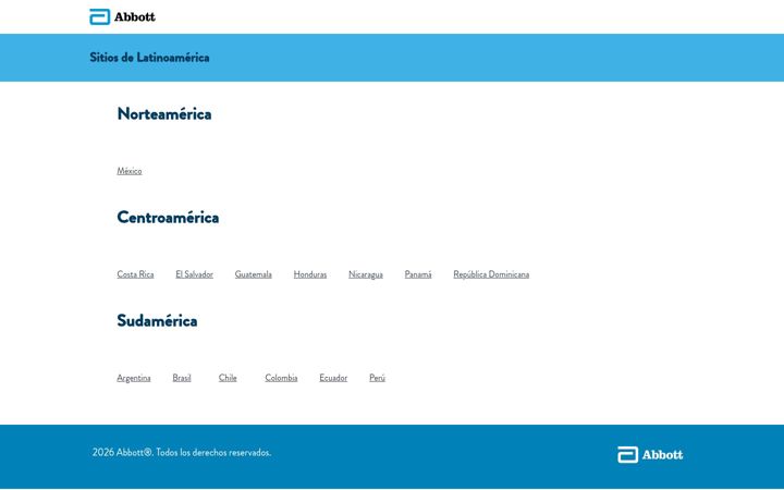Screenshot of contigo.abbott