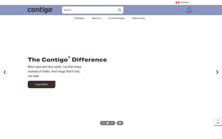 Screenshot von contigo.ca
