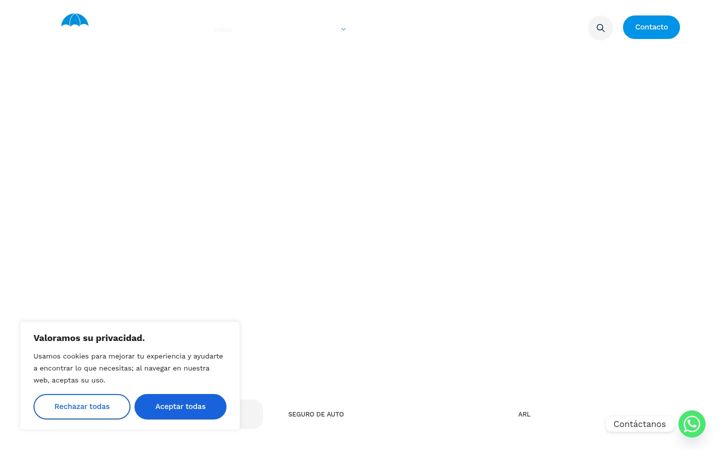 Zrzut ekranu contigoseguros.co
