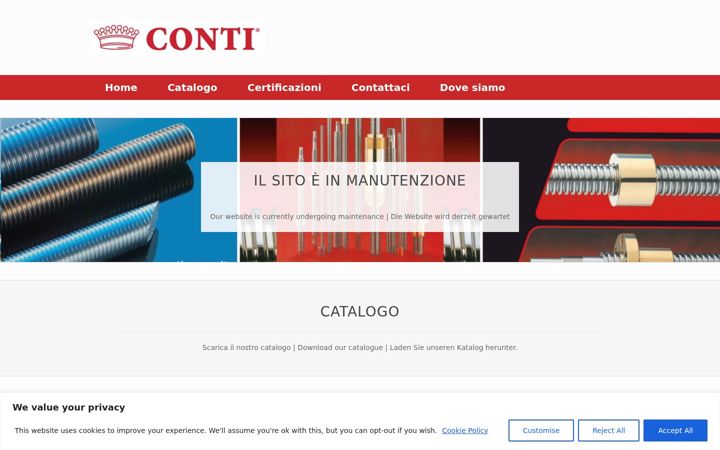 Screenshot of contigroup.it