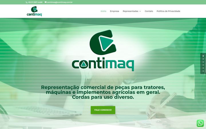 Snimka zaslona za contimaq.com.br