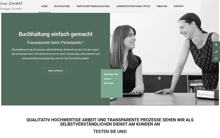 Screenshot of contina-gmbh.ch